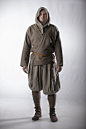 Viking, Haithabu. Version of costume. Nice enterpretation. Dont know about the hood though.: 