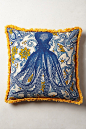 Octopus Garden Pillow : Octopus Garden Pillow