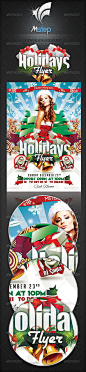 Holiday Flyer - Clubs & Parties Events