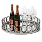 Outstanding Circa Tray elegantly serves as a base for barware or a decorative display. $199.95: 