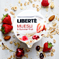 Liberté Breakfast Pots : Packaging design for Liberte breakfast pots