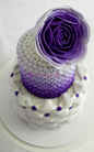 Purple Birthday Cake