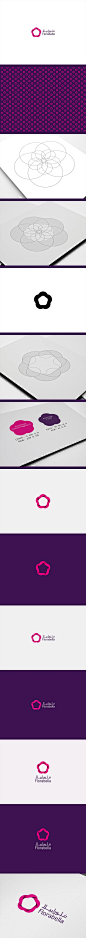 Florabella Identity // Branding by Mohd Almousa, via Behance