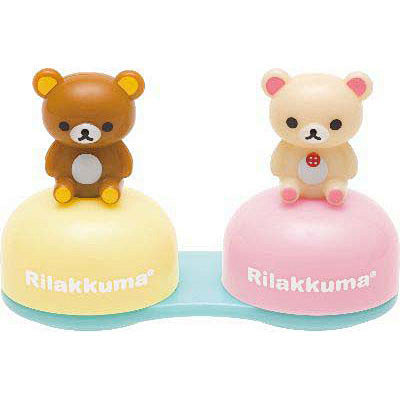 RILAKKUMA轻松熊立体小熊眼镜盒