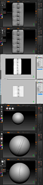 Zbrush - Stitching