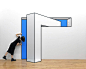 [米田主动设计] Dimensions Blur in Aakash Nihalani’s Minimalist Optical Illusions