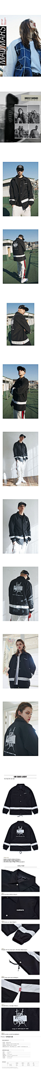 W CONCEPT : W CONCEPT : W컨셉 - [MDMS By MADMARS:엠디엠에스 바이 매드마르스] LINE COACH JACKET