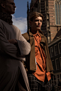 Nick at Ulla Models and Levi captured by the lens of Myrthe Giesbers and styled by Sato Okoro with pieces from Gucci, Alexander McQueen, Levi’s, Burberry, Wrangler and more