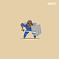 ESPN: Leicester's Heroes : A collection of looping animated GIF's of the Leicester City team for ESPN.The amazing illustrations were all done by Martin Laksman (http://martin.laksman.com.ar/), all I did was make them move a bit :)