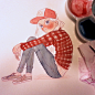 Ira from Iraville : Ira Sluyterman van Langeweyde Illustrator and Character Designer from Munich, Germany sketches,...