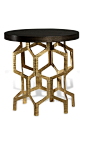 Brass table: 