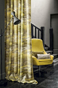 New Collection CHAUMONT by CASAMANCE  Chaumont showcases a magnified and stylised nature. The fabrics are given pride of place to create subtle contrasts between matt and shine, like plays of light and shadow that reveal a summer landscape.
