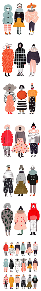O inverno está chegando e já está quase na hora de tirar os casacos dos armários. A artista Ilka Mészely criou uma série de ilustrações intitulada “Stay Warm” onde o foco são casacos ge…
