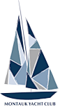 Montauk Yacht Club : Logo Inspired by sea glass