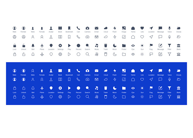 Baseline icons previ...