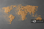 沙画世界地图