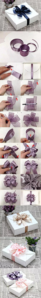 DIY | 教你几款礼品包装蝴蝶结系法