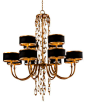 John-Richard Collection Black Tie Chandeliers