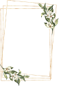 春季唯美水彩手绘鲜花植物花卉叶子请柬海报装饰免抠PNG图案素材 (11)
