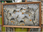 罕见的中国民间艺术 赫哲族鱼皮画╭★肉丁网