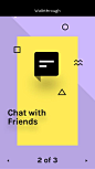 Chat UI Screen via invision: 