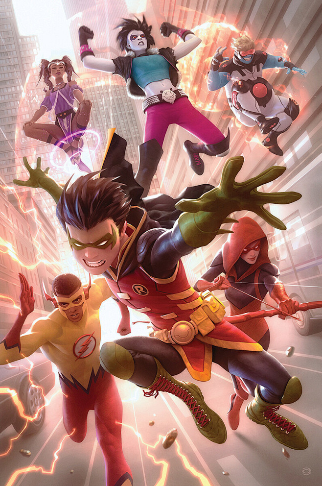 Teen Titans #21, Ale...