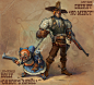 Tony Sart's submission on Wild West - Character Design : Challenge submission by Tony Sart