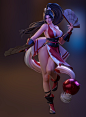 Mai Shiranui 不知火舞_zhangzhimeng作品_角色/人物/生物_CG模型网