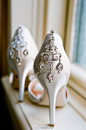 好美的婚鞋，喜欢么？