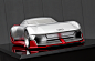 Audi Eins. BA thesis. : Audi Eins How will electric motorsport develop by the year 2039? This project aims to answer that question, taking inspiration from the Audi 90 IMSA GTO racing car that will be 50 years old in 2039. The electric-powered vehicle is 