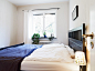 白茶™ » 简单家居生活杂志 » 47.8平米的简蓝单身公寓