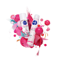 Nivea - Extra White Serum : By Niveas request and with the support of FCB SHANGAI agency in the Chinese continent, We carried out the art direction for the launch of their new line of deororants.When knowing the characteristics of their products and their