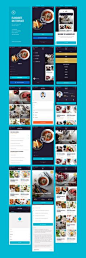 EDDA — is Premium UI kit for Restaurant & Cafe or any food related business iOS application. With current kit you can easily create an attractive iPhone or Android applications.