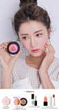 3CE DUO COLOR FACE BLUSH #MISS FLOWER : 피치와 핑크의 컬러 블라썸 묘한 매력에 흠뻑 빠져보세요~