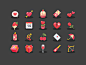 (FREE!!) Valentino Icons Set