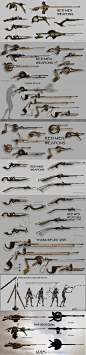 The Weapons of John Carter of Mars - artwork by Seth Engstrom : Imgur: full of all the magic and wonders of the Internet.