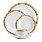 Michael Aram - Goldsmith 5-Piece Place Setting  - Buy Online at LuxDeco