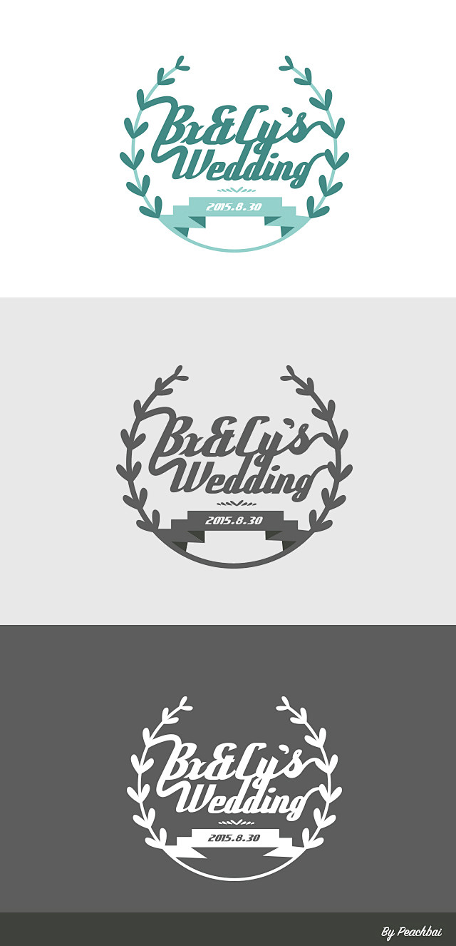 logo wedding 婚礼logo
