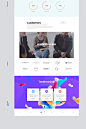 Cesis Creative PSD Template 专为代理，设计师，自由职业者，摄影师的创意网站而设计_UI素材_Web界面_模库(51Mockup)