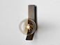 LED blown glass wall lamp with dimmer DUO | Wall lamp by Articolo Lighting