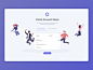 Register Page for Sorcial grid illustration branding logo gradient form box form register social social media redesign layout web design ux ui blue app