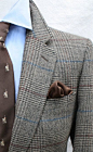 Mens Vintage Glen Plaid Camel Hair Sport Coat from Woolf Brothers by ViVifyVintage | a little cheesy but I actually like it