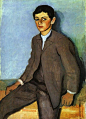 August Macke (1887-1914), Farmboy from Tegernsee, 1910.