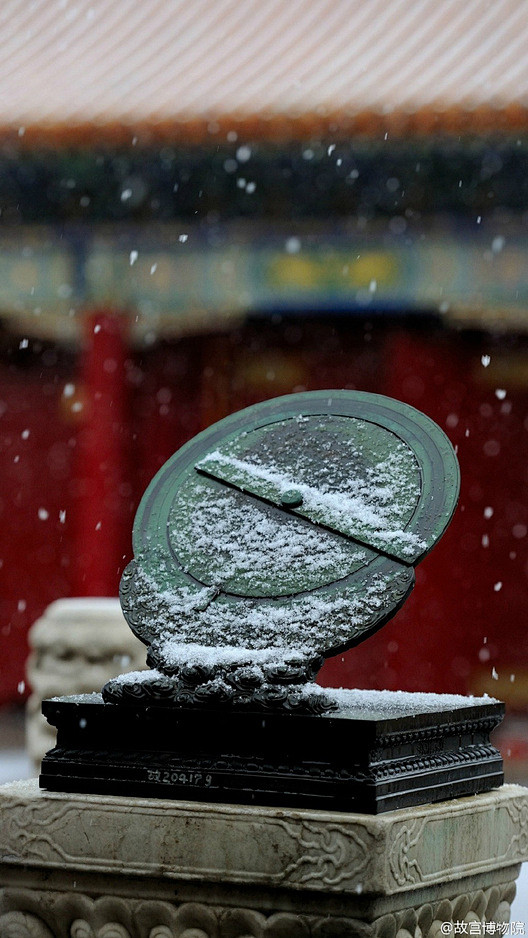 京城迎来今冬初雪 雪中故宫显独特景致-旅...