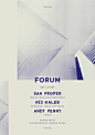 View the Forum with San Proper (Perlon/Rush Hour), Nic & Kaleb (Kameleon/1trax) & Andy Penny flyer