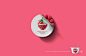 为了获得真正的水果味道，我们使用了真正的水果-Odyssey Greek Yogurt奥德赛希腊果味酸奶平面广告---酷图编号1177658
