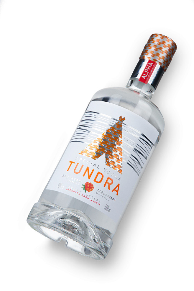 Tundra Spirits伏特加酒包装...