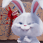 小白兔子动图 - 《爱宠大机密》​​​​小白兔子动图_爱宠大机密_小白_兔子_动图_卡通表情
