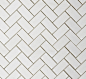 Thassos marble tiles. Ann Sacks.