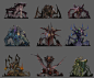 tech demo major monster thumbnails by openanewworld - Herman Ng - CGHUB